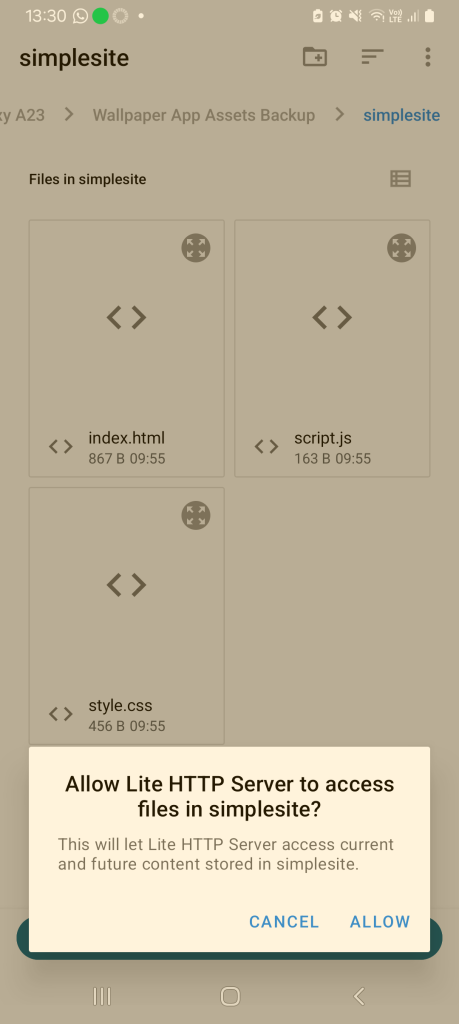 about-lite-http-server