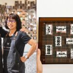 she-was-looking-for-a-way-to-upcycle-old-cassette-tapes-&-accidentally-created a new fabric