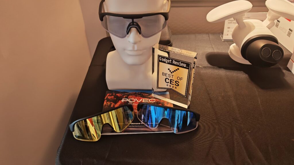 ces-2026:-povec-c1-electrochromic-sunglasses-let-you-control-tint-instantly